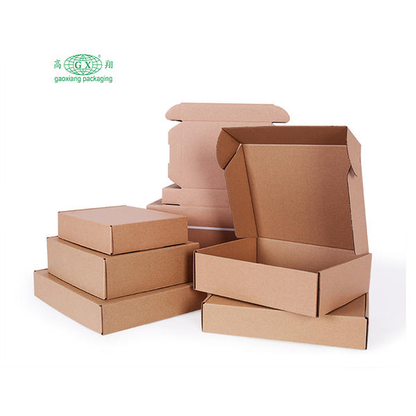 瓦楞纸箱，采用环保材料定制尺寸和标志包装盒