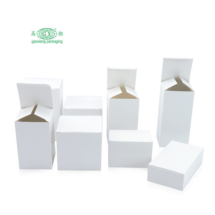 定制产品包装小白盒包装素盒