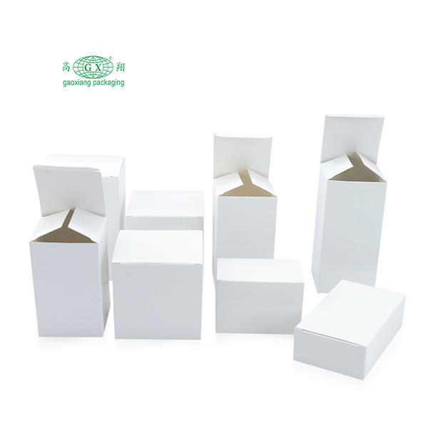 定制产品包装小白盒包装素盒